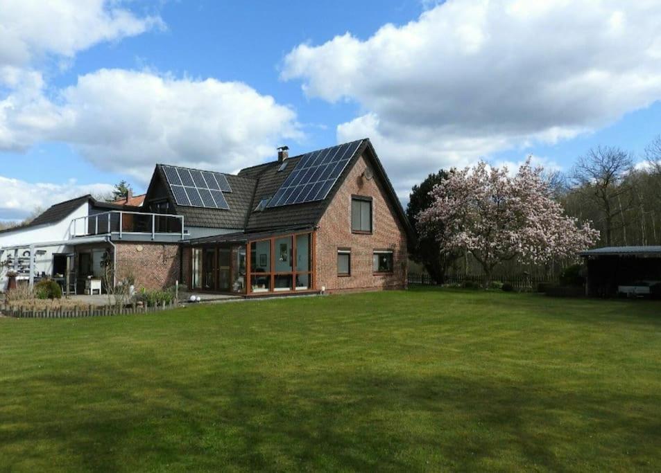 Apartment In Upper Floor In Nature Reserve. Hipstedt Buitenkant foto